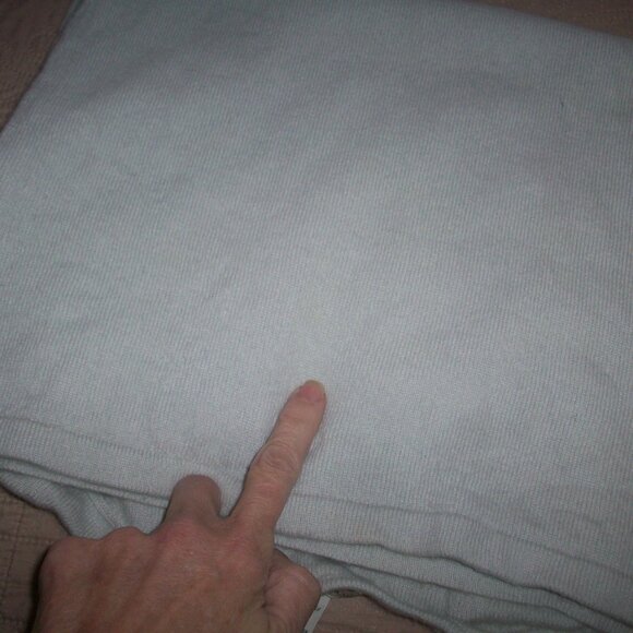 Banana Republic Cardigan Womens Small Cashmere Light Blue Short Sleeve Sweater - Picture 14 of 14